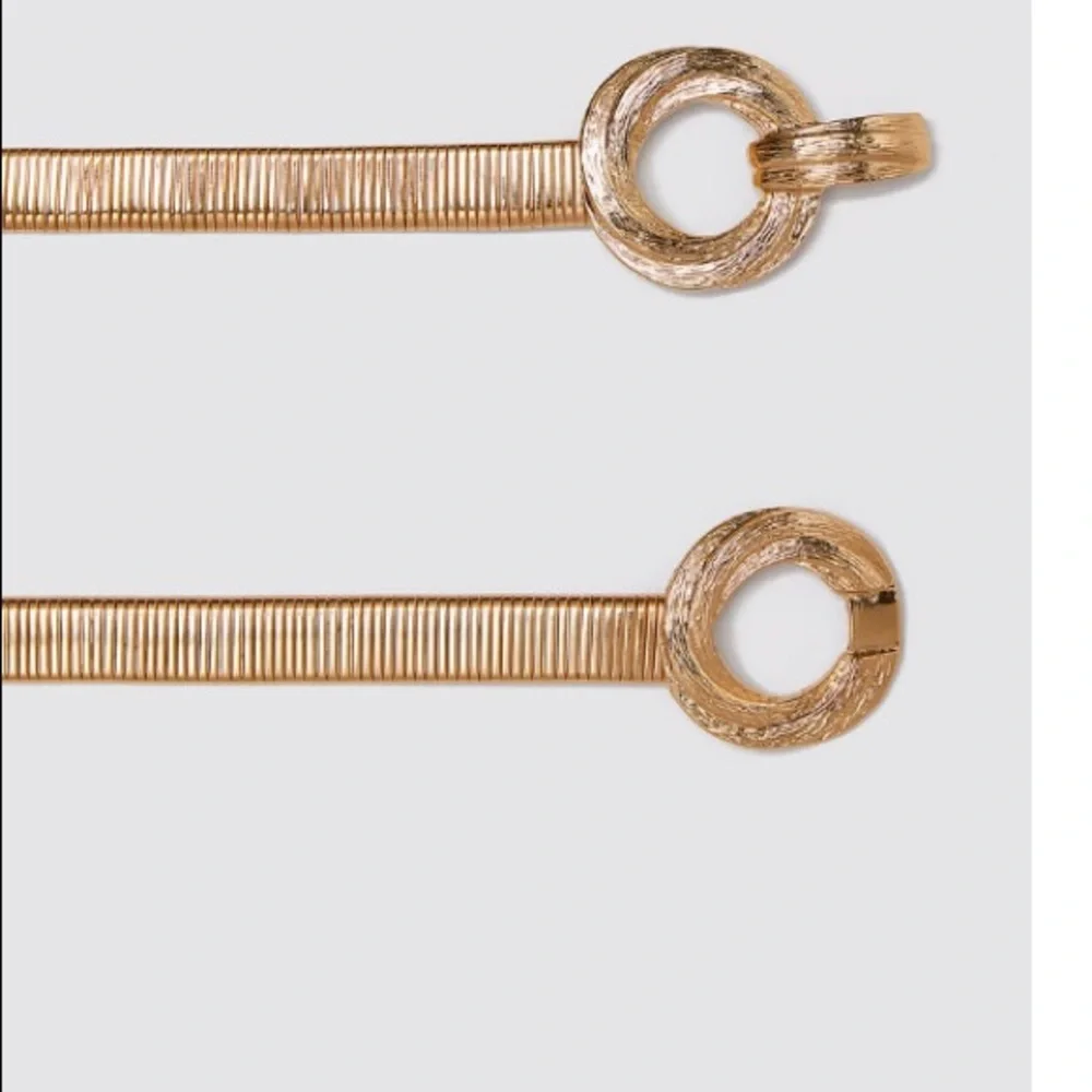 Zara metal stretch belt